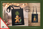 1. Tote Bag Navideño Negro