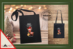 1. Tote Bag Navideño Negro STANDARD