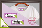 x. Membretes Textiles para Ropa - Divertidos