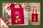 1. Tote Bag Navideño Rojo